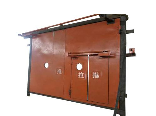 對(duì)開式無壓風(fēng)門